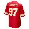 Ashton Gillotte Kansas City Chiefs Nike Team Game Jersey - Red - Detail View
