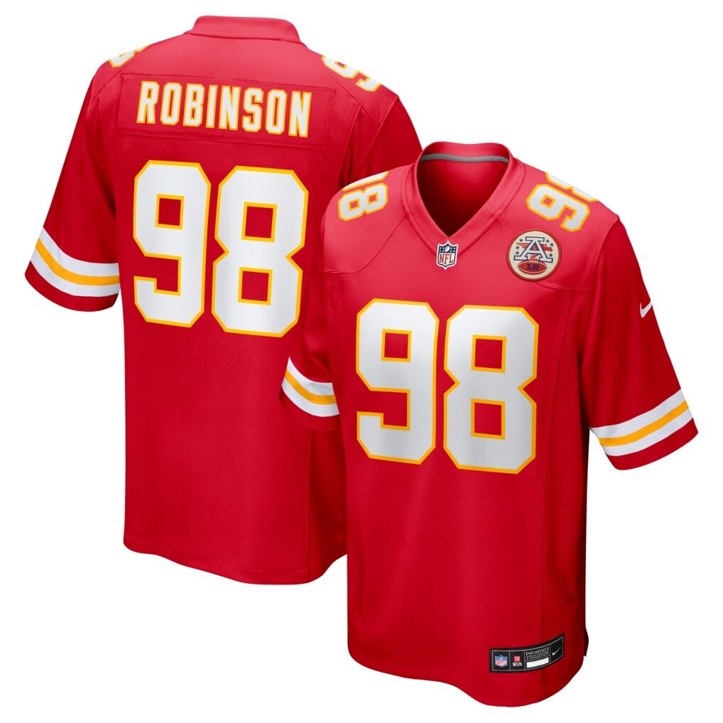 Janarius Robinson Kansas City Chiefs Nike Team Game Jersey