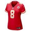 Kristian Fulton Kansas City Chiefs Nike Women's Team Game Jersey - Red - Side View
