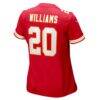 Nohl Williams Kansas City Chiefs Nike Women's Team Game Jersey - Red - Detail View