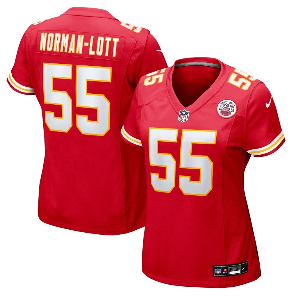 Omarr Norman-Lott Kansas City Chiefs Nike Women’s Team Game Jersey