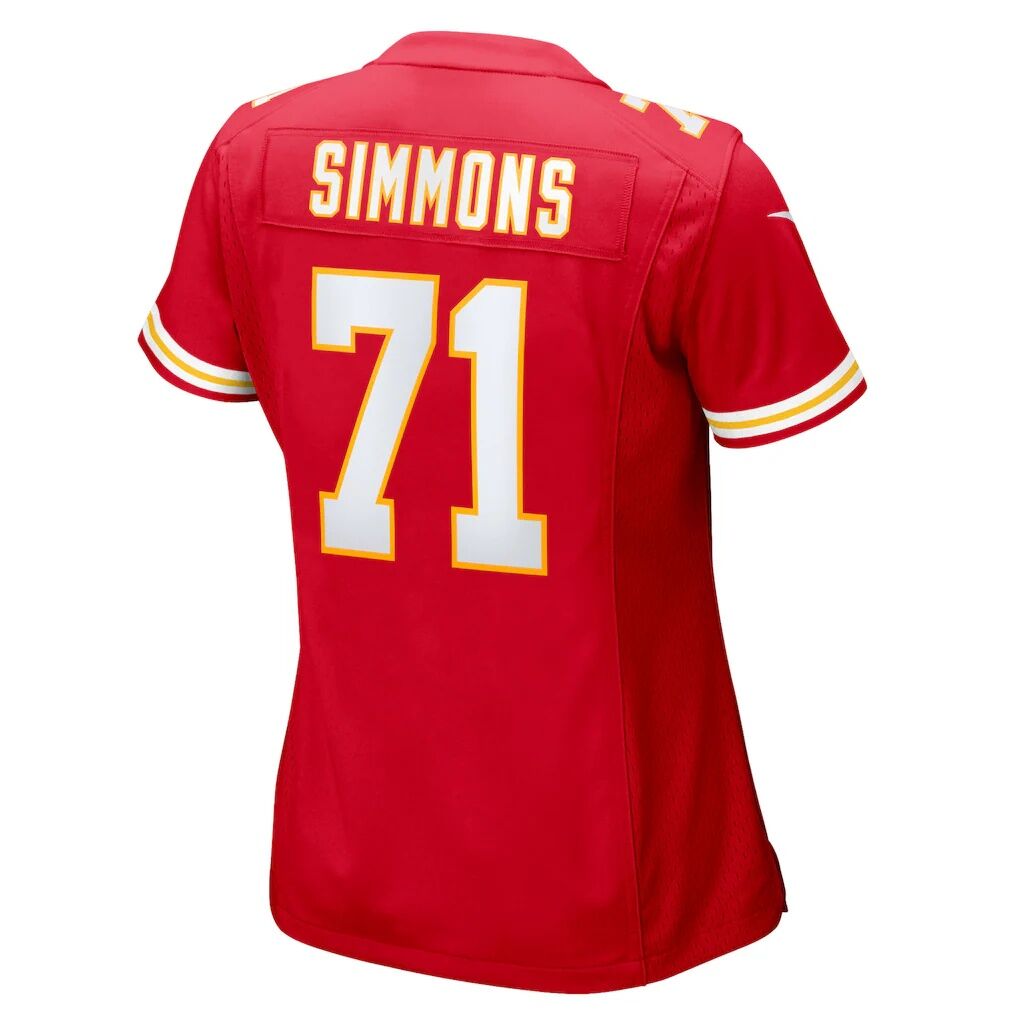 Josh Simmons Kansas City Chiefs Nike Women’s Team Game Jersey