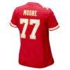 Jaylon Moore Kansas City Chiefs Nike Women's Team Game Jersey - Red - Detail View