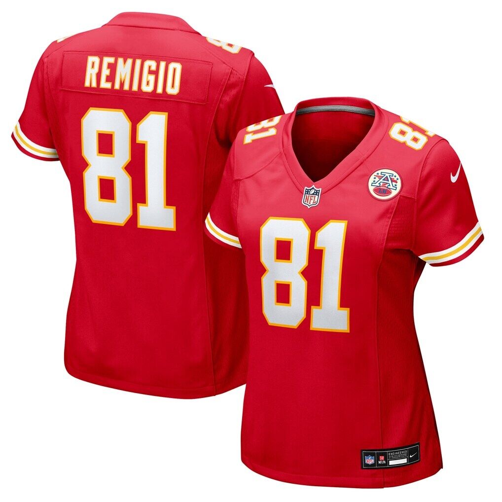 Nikko Remigio Kansas City Chiefs Nike Women’s Team Game Jersey