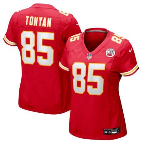 Robert Tonyan Kansas City Chiefs Nike Women's Team Game Jersey - Red - Front View