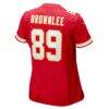 Jason Brownlee Kansas City Chiefs Nike Women's Team Game Jersey - Red - Detail View