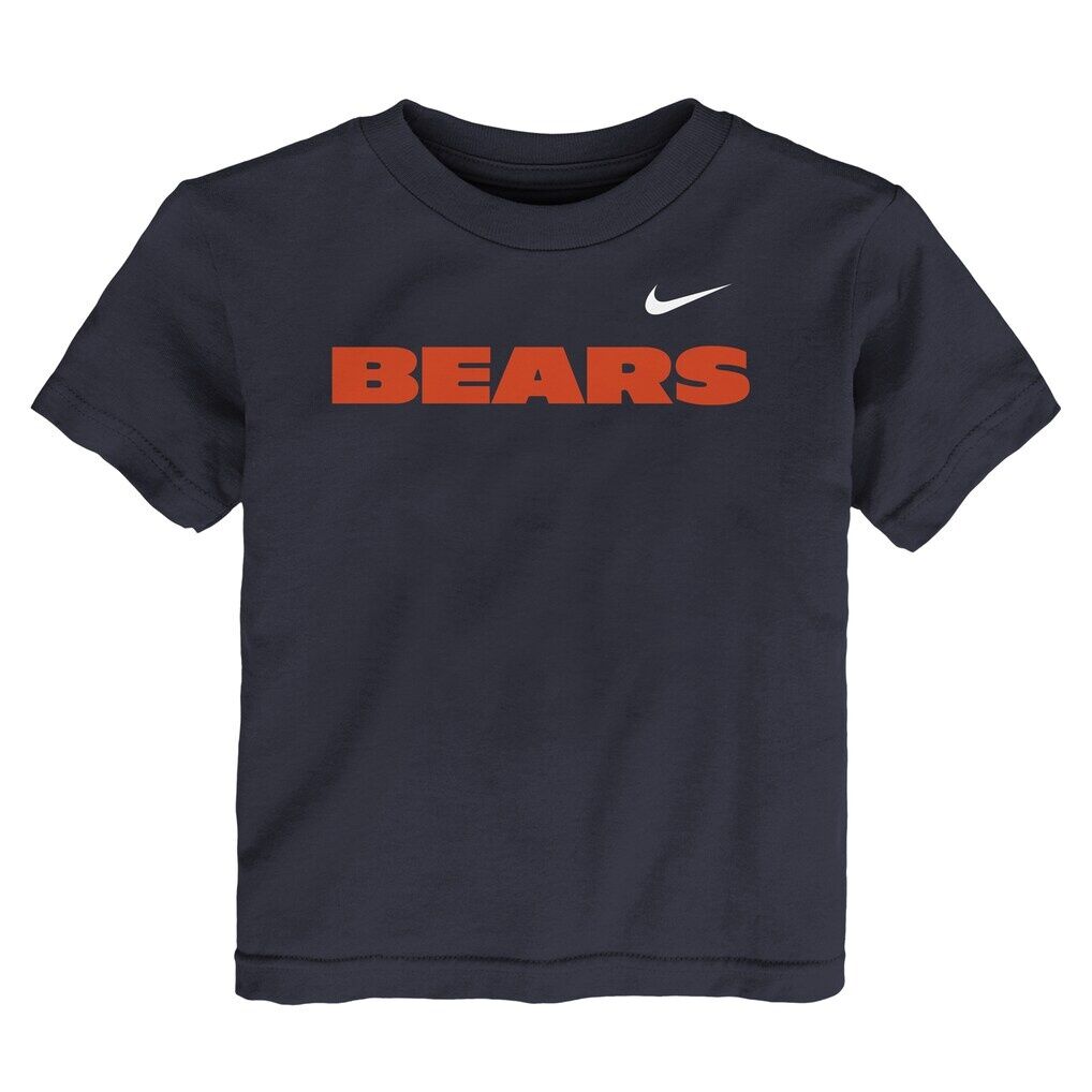 Chicago Bears Nike Toddler Wordmark T-Shirt
