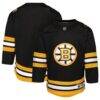 Boston Bruins Youth Home Premier Jersey - Black - Front View