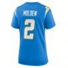 Elijah Molden Los Angeles Chargers Nike Women's Team Game Jersey - - Detail View