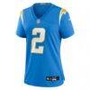 Elijah Molden Los Angeles Chargers Nike Women's Team Game Jersey - - Side View