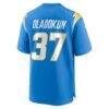 Jordan Oladokun Los Angeles Chargers Nike Team Game Jersey - - Detail View