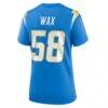 Marlowe Wax Los Angeles Chargers Nike Women's Team Game Jersey - - Detail View