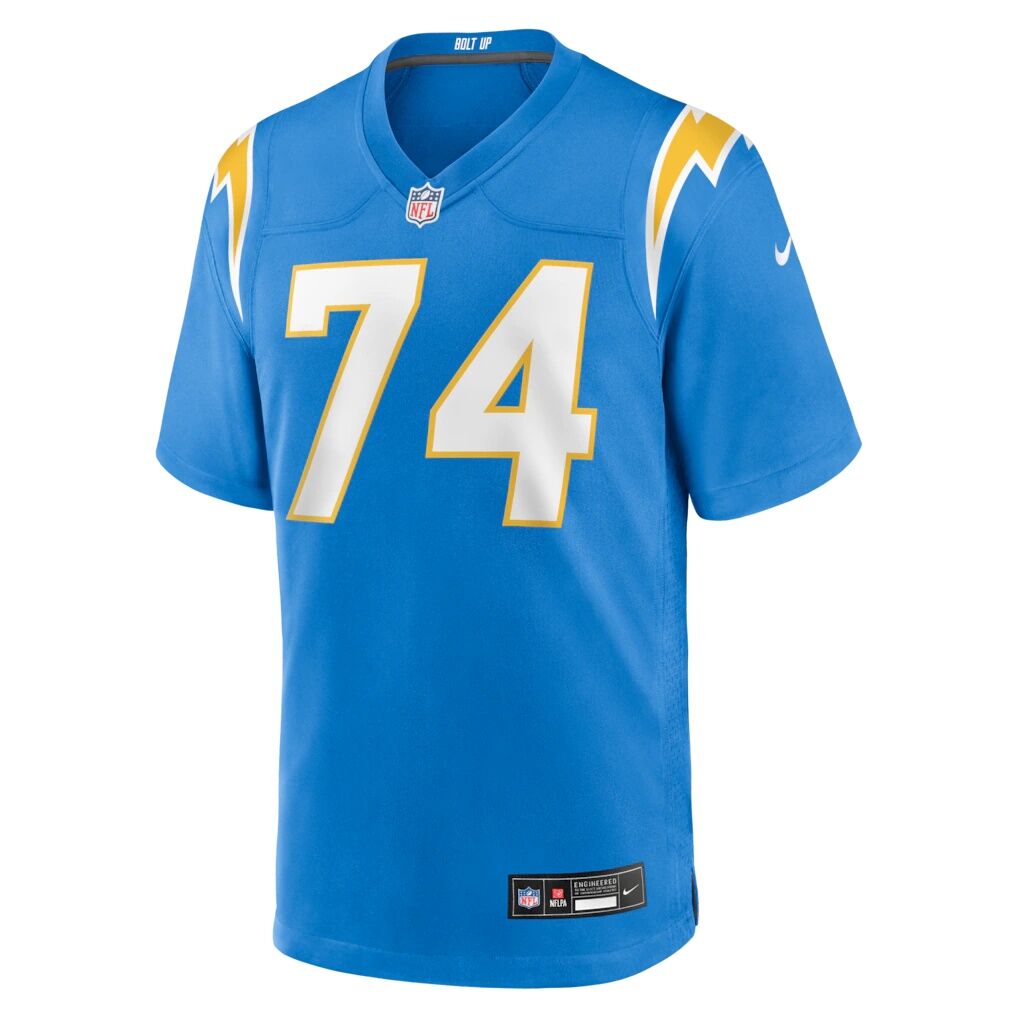 Austin Deculus Los Angeles Chargers Nike Team Game Jersey -  Powder Blue