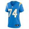 Austin Deculus Los Angeles Chargers Nike Women's Team Game Jersey - - Side View