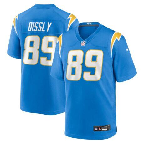 Will Dissly Los Angeles Chargers Nike Team Game Jersey - - Front View