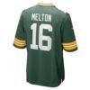 Bo Melton Green Bay Packers Nike Team Game Jersey - Green - Detail View