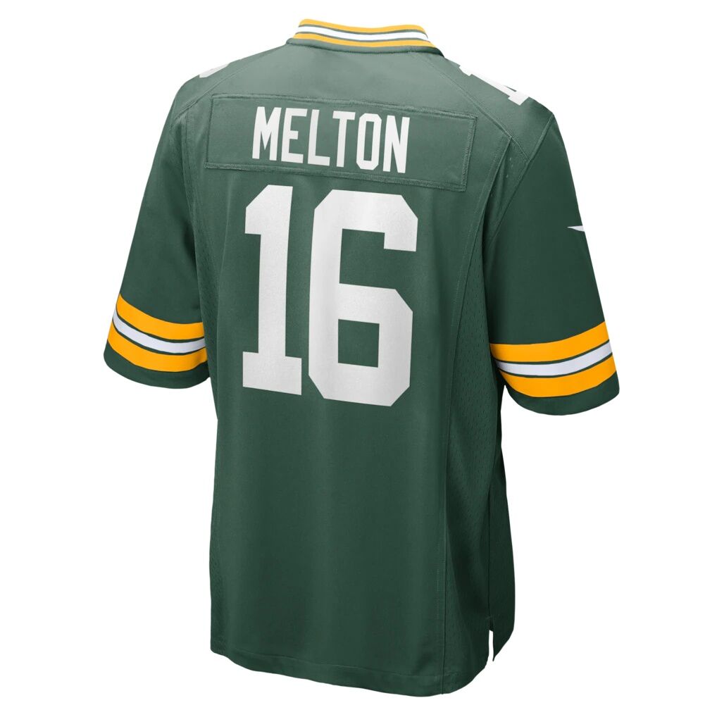 Bo Melton Green Bay Packers Nike Team Game Jersey
