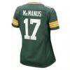 Brandon McManus Green Bay Packers Nike Women's Team Game Jersey - Green - Detail View