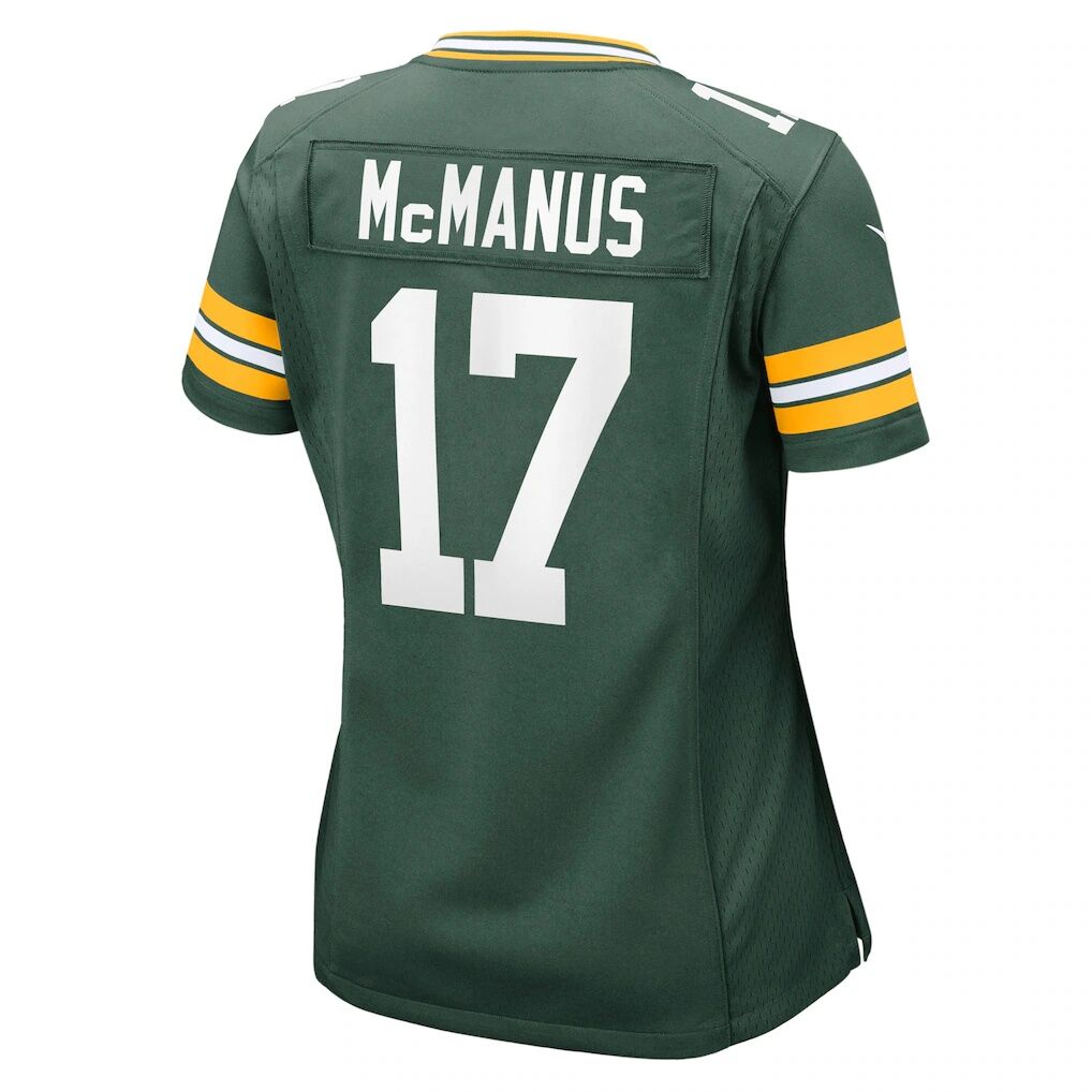 Brandon McManus Green Bay Packers Nike Women's Team Game Jersey