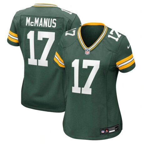 Brandon McManus Green Bay Packers Nike Women's Team Game Jersey - Green - Front View