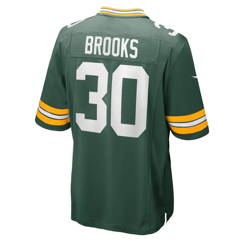 Chris Brooks Green Bay Packers Nike Team Game Jersey