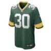Chris Brooks Green Bay Packers Nike Team Game Jersey - Green - Side View