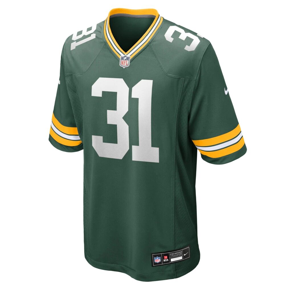 Nick Niemann Green Bay Packers Nike Team Game Jersey