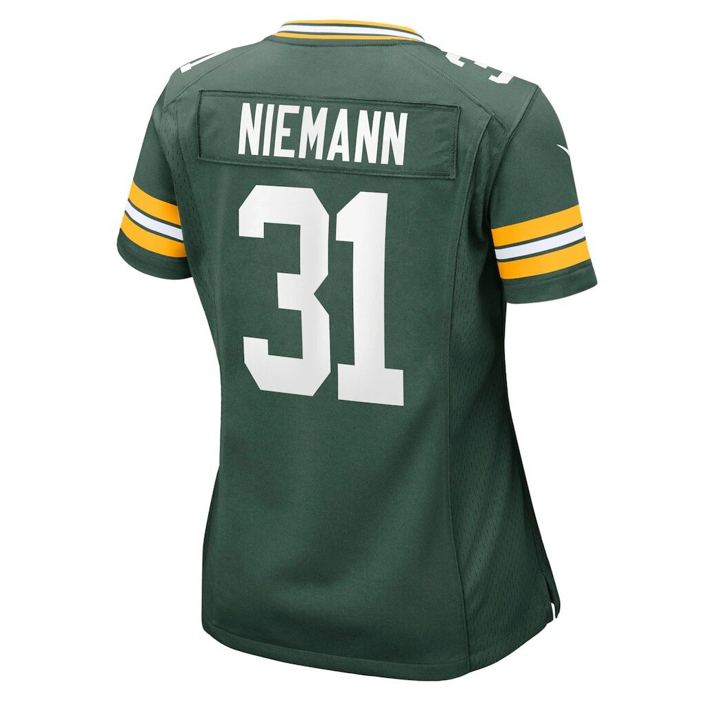 Nick Niemann Green Bay Packers Nike Women's Team Game Jersey