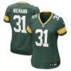 Nick Niemann Green Bay Packers Nike Women's Team Game Jersey - Green - Front View