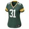 Nick Niemann Green Bay Packers Nike Women's Team Game Jersey - Green - Side View