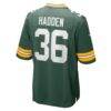 Kamal Hadden Green Bay Packers Nike Team Game Jersey - Green - Detail View