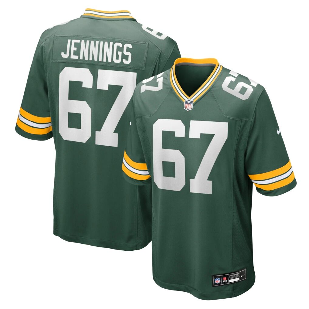 Donovan Jennings Green Bay Packers Nike Team Game Jersey