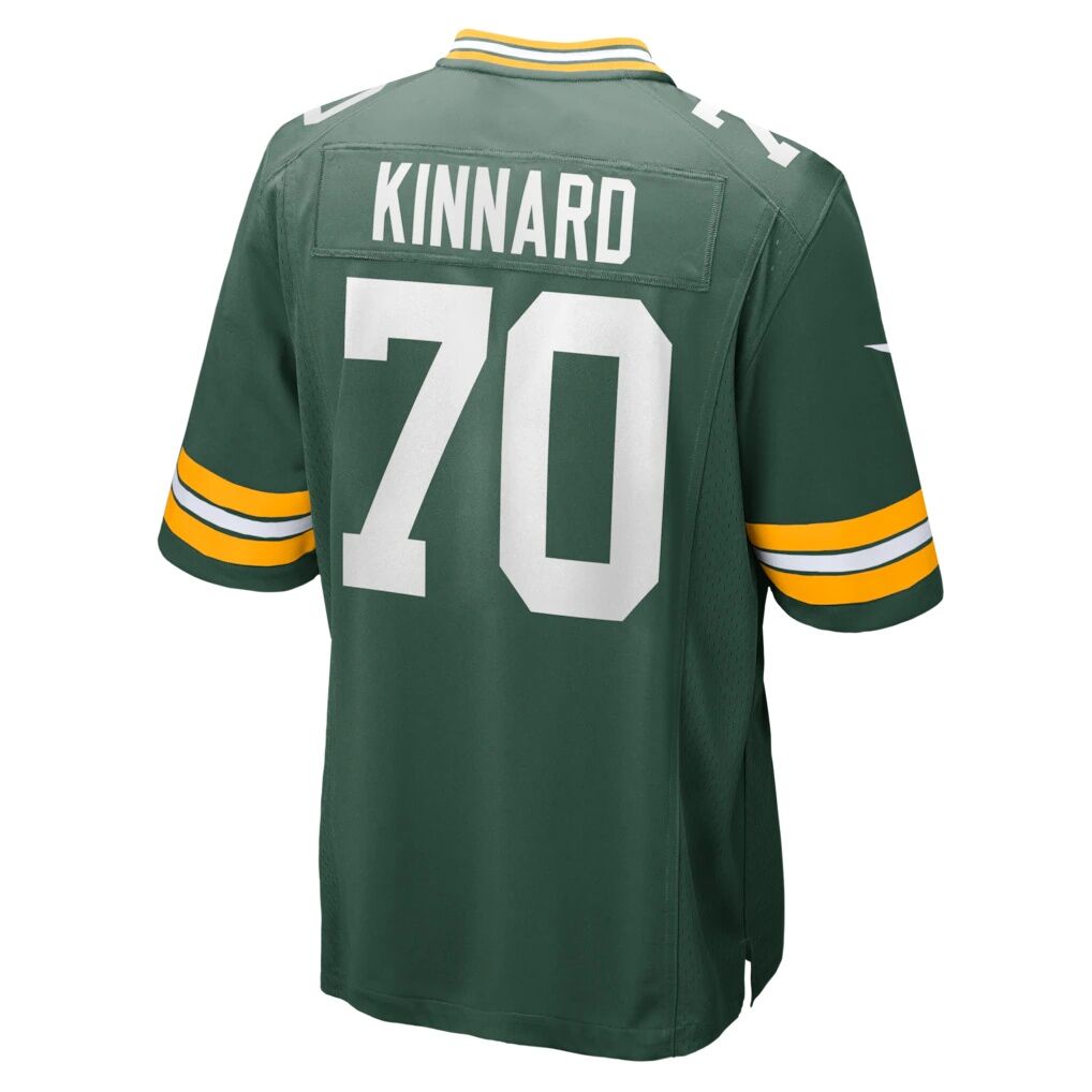 Darian Kinnard Green Bay Packers Nike Team Game Jersey