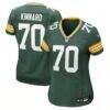 Darian Kinnard Green Bay Packers Nike Women's Team Game Jersey - Green - Front View