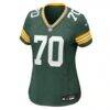 Darian Kinnard Green Bay Packers Nike Women's Team Game Jersey - Green - Side View