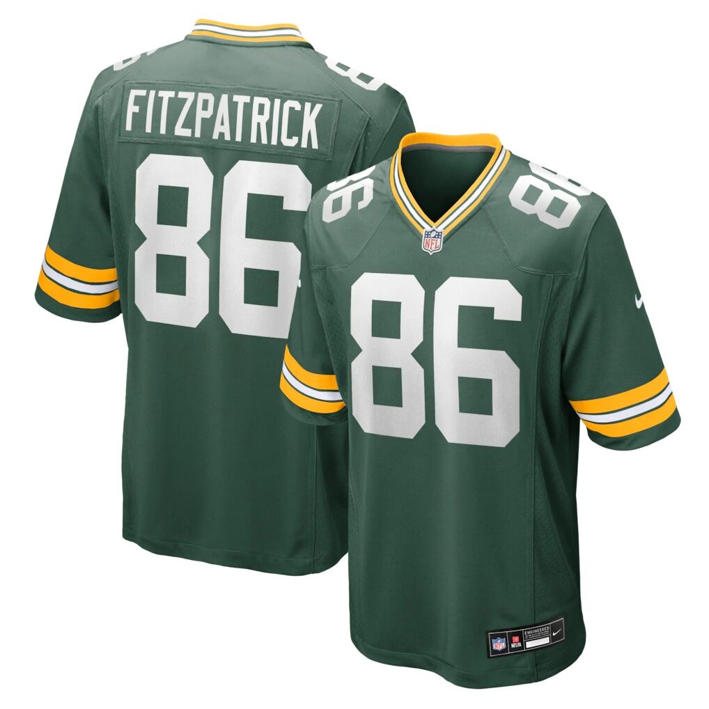 John FitzPatrick Green Bay Packers Nike Team Game Jersey
