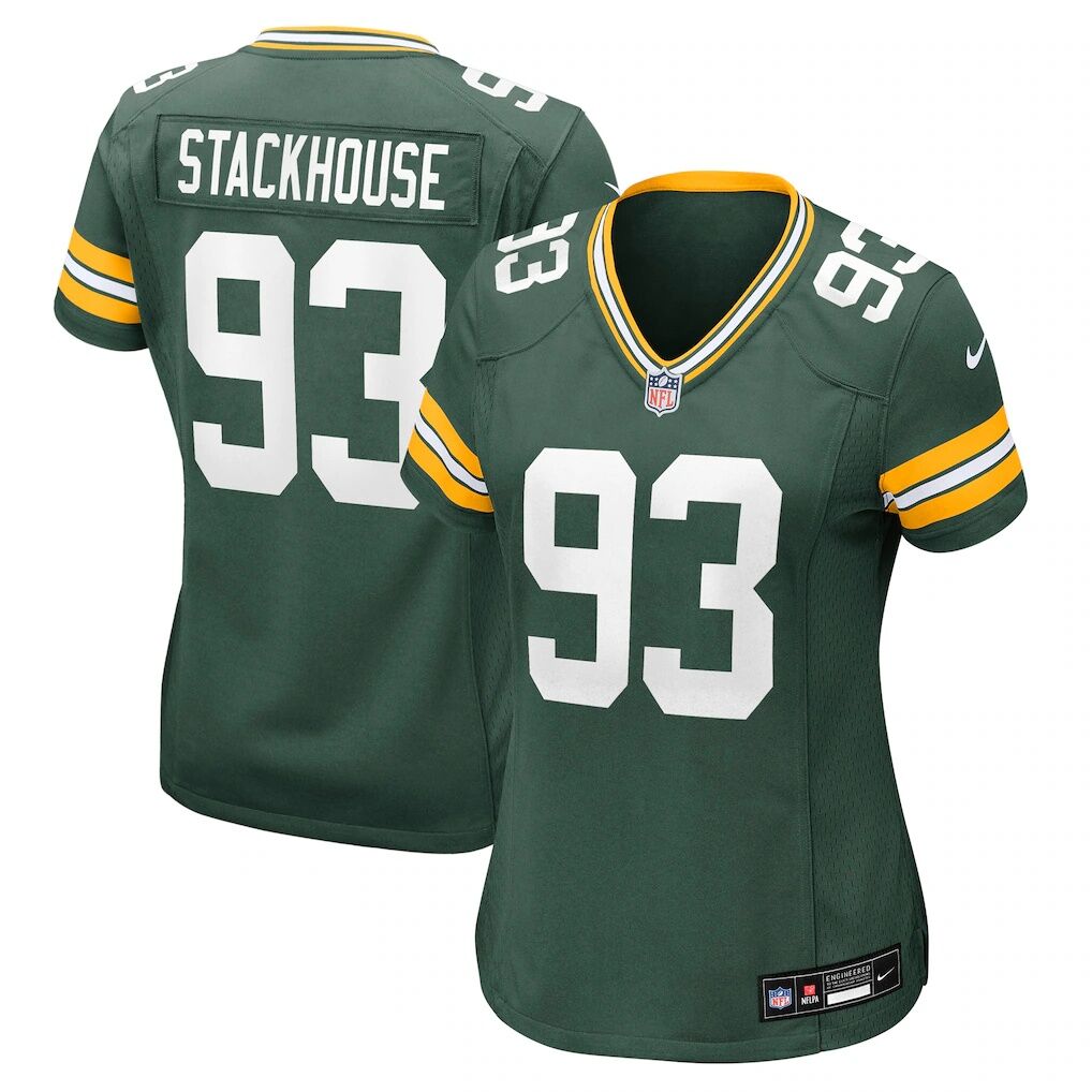 Nazir Stackhouse Green Bay Packers Nike Women's Team Game Jersey