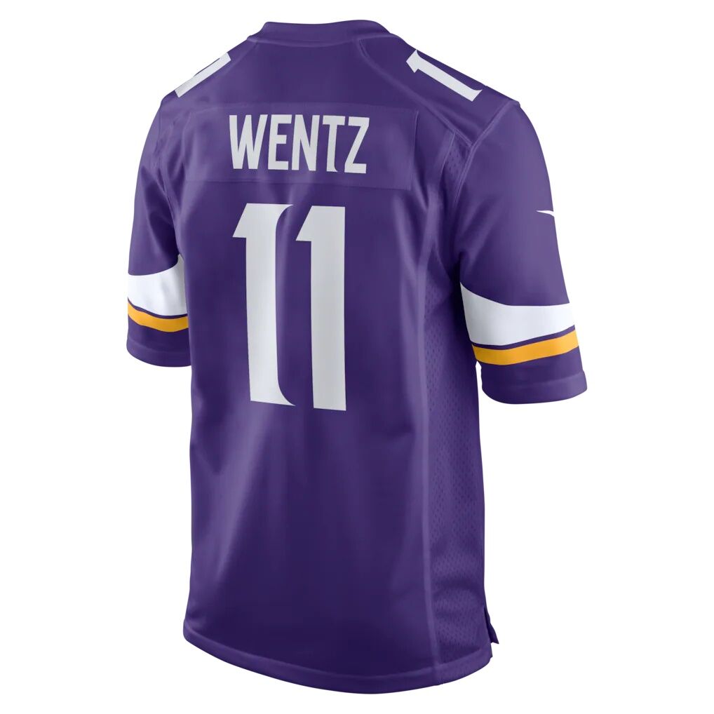 Carson Wentz Minnesota Vikings Nike Team Game Jersey