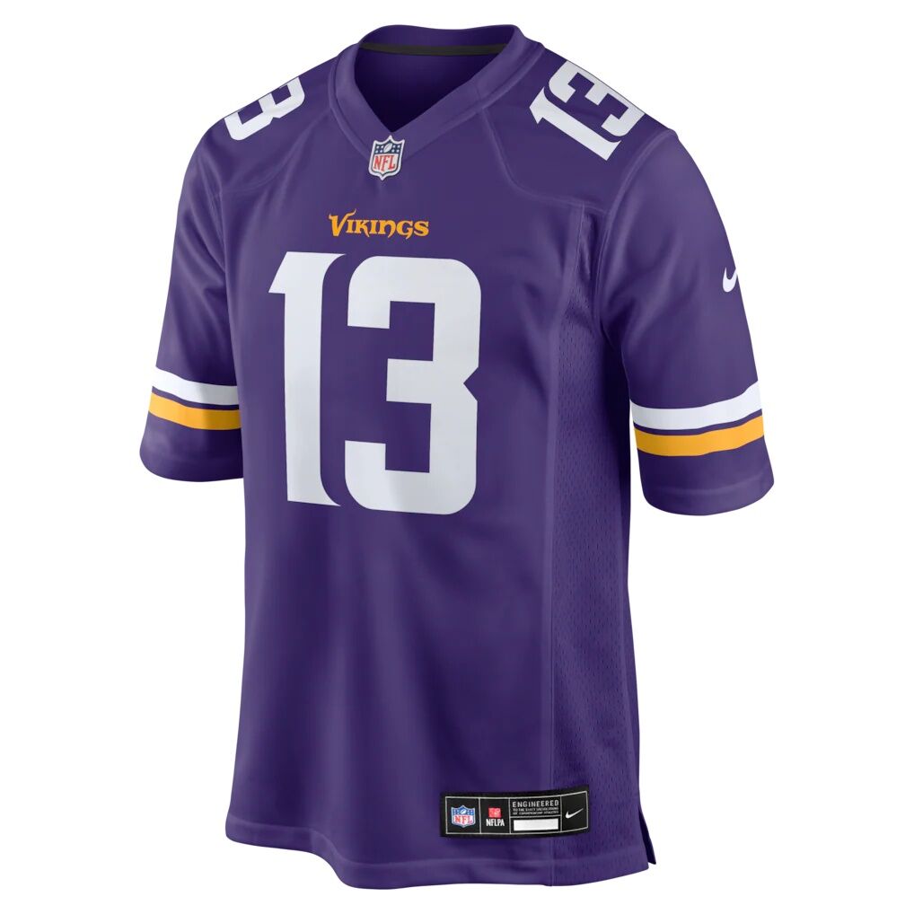 Tai Felton Minnesota Vikings Nike Team Game Jersey