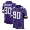 Tyrion Ingram-Dawkins Minnesota Vikings Nike Team Game Jersey - Purple - Front View