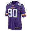 Tyrion Ingram-Dawkins Minnesota Vikings Nike Team Game Jersey - Purple - Side View