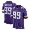 Elijah Williams Minnesota Vikings Nike Team Game Jersey - Purple - Front View