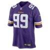 Elijah Williams Minnesota Vikings Nike Team Game Jersey - Purple - Side View