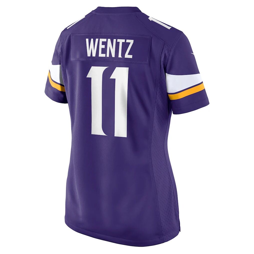 Carson Wentz Minnesota Vikings Nike Women's Team Game Jersey