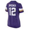 Max Brosmer Minnesota Vikings Nike Women's Team Game Jersey - Purple - Detail View