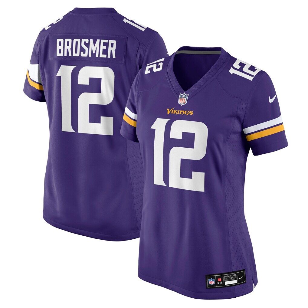 Max Brosmer Minnesota Vikings Nike Women's Team Game Jersey
