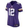 Max Brosmer Minnesota Vikings Nike Women's Team Game Jersey - Purple - Side View