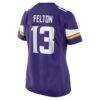 Tai Felton Minnesota Vikings Nike Women's Team Game Jersey - Purple - Detail View