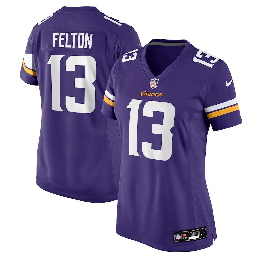 Tai Felton Minnesota Vikings Nike Women's Team Game Jersey