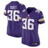 Zavier Scott Minnesota Vikings Nike Women's Team Game Jersey - Purple - Front View
